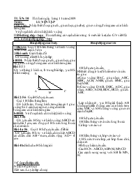 Giáo án Toán Lớp 4 - Tuần 10 - Năm học 2009-2