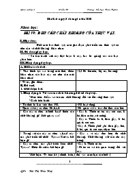 Giáo án Lớp 4 - Tuần 30 - Năm học 2009-2010 -