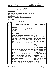 Giáo án Toán Lớp 4 - Chương trình cả năm - Ng