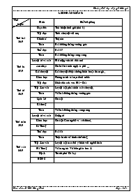 Giáo án Lớp 4 - Tuần 9 - Năm học 2009-2010 - Lê Thị Thúy Linh