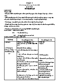 Thiết kế bài dạy các môn lớp 4 - Năm 2008 - 2