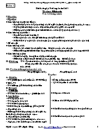 Giáo án các môn lớp 4 - Tuần 1 - Trường Tiểu học Trung Nguyên