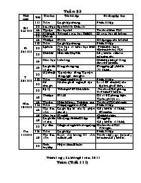 Giáo án Tổng hợp môn lớp 4 - Tuần số 23 (chi tiết) năm 2013