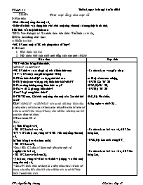 Giáo án các môn học khối 4 - Tuần lễ 14 năm 2012