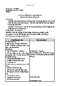 Giáo án giảng dạy Tuần 35 - Lớp 4