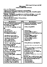 Giáo án Lớp 4 - Tuần 2 - Buổi sáng