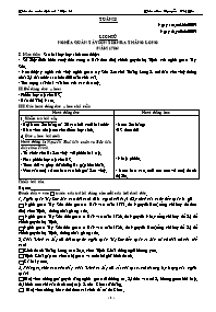 Giáo án Lớp 4 - Tuần 28 - Giáo viên: Nguyễn T