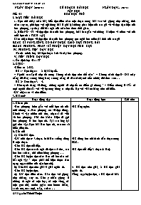 Giáo án Lớp 4 - Tuần 23 - GV: Nguyễn Thành Th