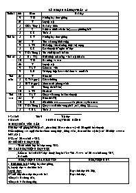 Bài dạy Tuần thứ 5 - Khối 4