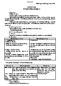 Giáo án dạy Tuần 28 - Lớp 4