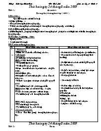 Giáo án Lớp 1 - Tuần 1 - GV: Vũ Thế Anh - Trường Tiểu học Châu Can